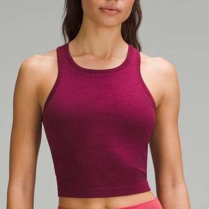 NWOT LULULEMON CROP TANK